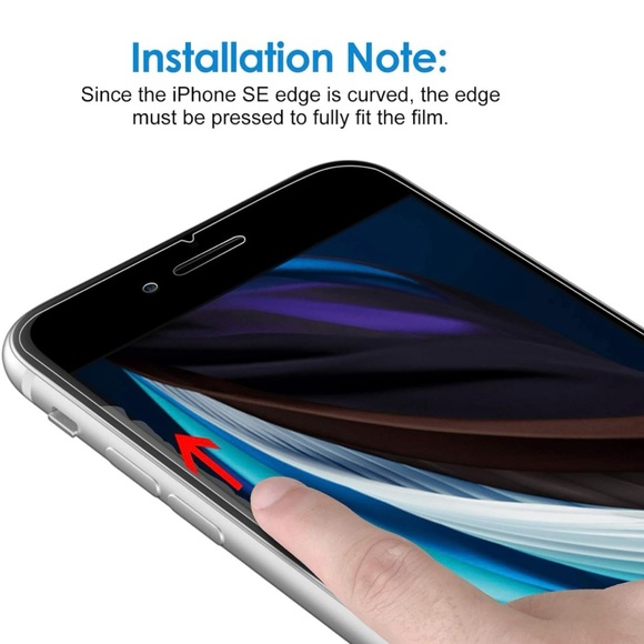 JETech Screen Protector Pack of 3 NIB - Picture 4 of 8